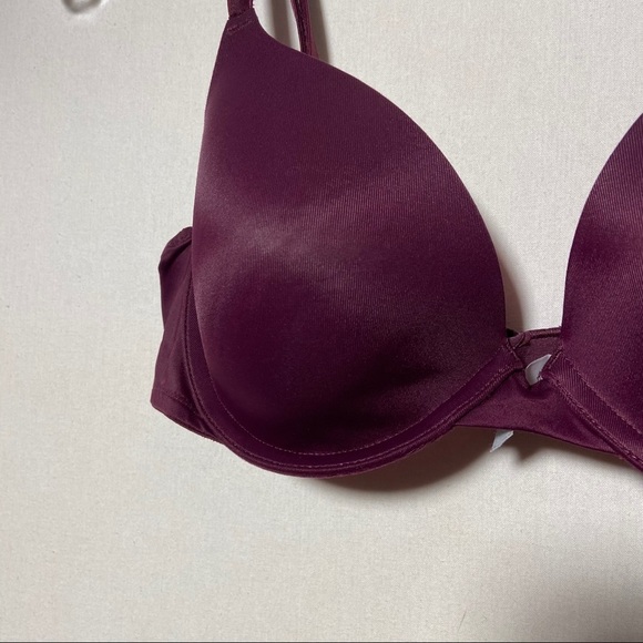 PINK Victoria's Secret Women’s Wear Everywhere T-Shirt Push Up Bra Size 34B - Picture 2 of 9